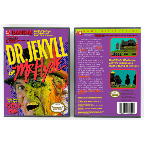 Dr. Jekyll and Mr. Hyde